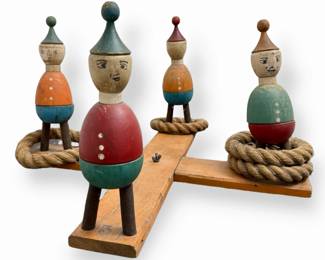 Antique Amusement Park Ring Toss
