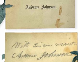 President Andrew Johnson