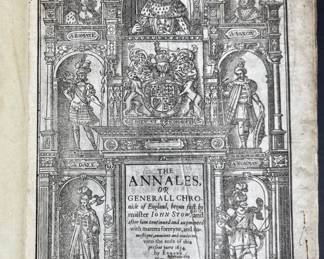 John Stow, The Annales 
