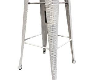 $99 USD      Tolix White Metal Mesh Cafe Bar Stool WDI224-1      An icon of industrial design, the Tolix style Stool in perforated steel features a fine lattice gives it a lightweight and modern appearance.

     • Interior & Exterior Usage
     • Stackable Chair

Dimensions: 17 x 17 x 30H in. |  Seat 12 x 12 x 30H in

Condition: New with tags

Location: Local pick up Portland, OR 97224.  Shipper suggestions available upon request.      https://goodbyhello.com/products/tolix-white-metal-mesh-cafe-stools-wdi224-1?_pos=19&_sid=f1836dac0&_ss=r