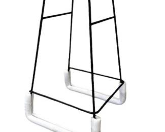 $75 USD      McGee & Co Williamson Counter Saddle Stool WDI224-3     Before the Williamsen Counter Stool came numerous drawings and multiple drafts made in the studio to ensure every detail was just right. They designed its architectural base to juxtapose with the smooth curve of its acacia wood top. Brass finish nails are its finishing touch, showing each feature was carefully refined.

Dimensions: 14 x 13 x 27" in

Condition: New with tags. Damage is pictured with 1 brass finish nail missing.

Location: Local pick up Portland, OR 97224.  Shipper suggestions available upon request.      https://goodbyhello.com/products/copy-of-blue-upholstered-office-chair-wdi224-2?_pos=11&_sid=f1836dac0&_ss=r