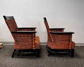 $85 USD      Set of 2 Pier 1 Imports Rattan Wicker Side Chair WDI224-14    Transform your dining space with these stylish and versatile Pier 1 Imports Rattan Side Chairs. Crafted from high-quality rattan, these chairs add a touch of natural elegance to any room. Perfect for indoor or outdoor use, they are a must-have for any gathering or cozy dinner at home.

Dimensions: 28 x 26 x 35H in  |  Seat 22 x 23 x 14H in

Condition: New with tags       Location: Local pick up Portland, OR 97224.  Shipper suggestions available upon request.      https://goodbyhello.com/products/copy-of-high-tower-strand-hvass-four-white-side-chair-wdi224-13?_pos=30&_sid=f1836dac0&_ss=r