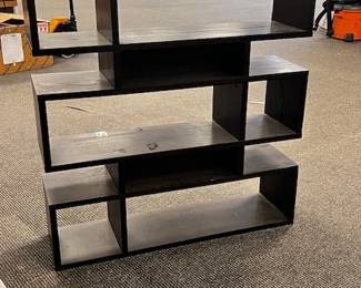 $100 USD      Modern Open Wood Bookcase WDI224-21     Indulge in a favorite. With dynamic mid-century styling, this bookcase offers function and fashion in a transitional setting. Retro flavor stacks open units atop one another, providing space for display of books, décor, and photographs. Seven tiers with large and small compartments break up a conventional arrangement. A luscious cappuccino finish offers a dramatic, versatile aesthetic.

Dimensions: 44 x 12 x 48H in

Condition: Used and in good condition. Signs of wear commensurate of use and age. 

Location: Local pick up Portland, OR 97224.  Shipper suggestions available upon request.       https://goodbyhello.com/products/copy-of-antique-wood-2-drawer-coffee-table-wdi224-20?_pos=1&_sid=f1836dac0&_ss=r