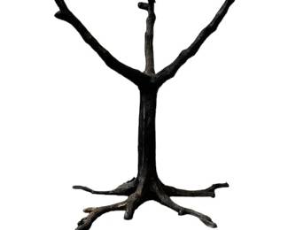 $200 USD     Global Views Metal Side Table Tree Base WDI224-25     A true accent table, in just the right size for any room. Put a wood or black marble top on it and you have a statement piece for any room or patio.

Dimensions: 36 x 36 x 27H in

Condition: New

Location: Local pick up Portland, OR 97224.  Shipper suggestions available upon request.      https://goodbyhello.com/products/copy-of-mid-century-left-arm-velvet-sofa-wdi224-24?_pos=13&_sid=f1836dac0&_ss=r