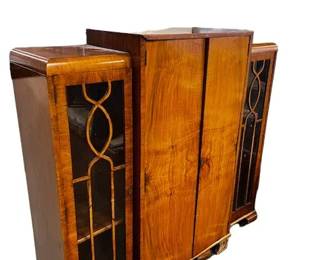 $400 USD     Early 1900's Antique Wood Display Cabinet WDI224-17      Add a touch of vintage charm to your home with our Early 1900's Antique Wood Display Cabinet! Handcrafted in the early 1900's, this stunning cabinet features intricate woodwork and a beautiful finish. Perfect for displaying your special treasures, this piece will bring character and history to any room.

Dimensions: 48 x 15 x 47H in

Condition: Used and in good condition.  3 shelves missing. Signs of wear commensurate of use and age. 

Location: Local pick up Portland, OR 97224.  Shipper suggestions available upon request.     https://goodbyhello.com/products/copy-of-antique-yellow-wardrobe-wdi224-16?_pos=14&_sid=f1836dac0&_ss=r