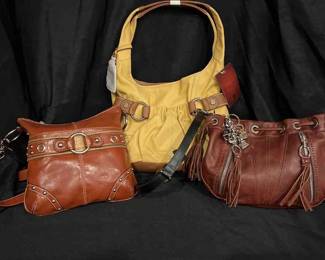 Tignanello, B Makowsky, Kathy Handbag Trio