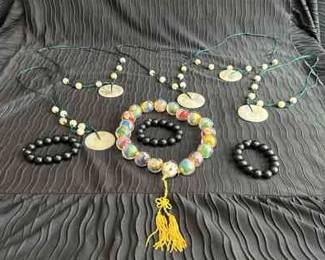 Natural Stone Jewelry And Prayer Necklace 