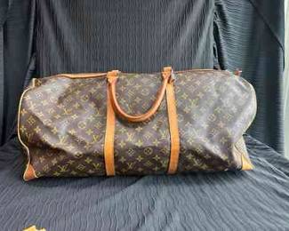  03 Authentic Louis Vuitton Keepall 60 Bandouliere