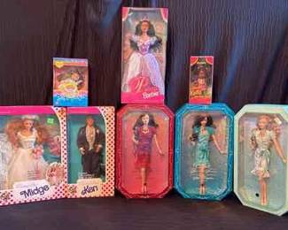 Wedding Day Barbies And Birthstone Barbies