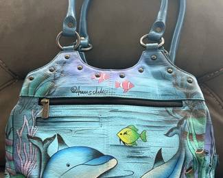 New Anuschka Deep Sea Handbag