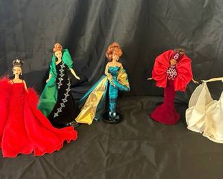 Collection Of Very Elegant Barbies