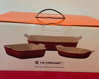 Le Creuset 3Piece Stoneware Set