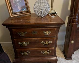 matching nightstand