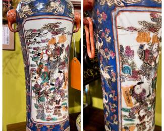 Pair of Chinese Sleeve Vases - 20% off