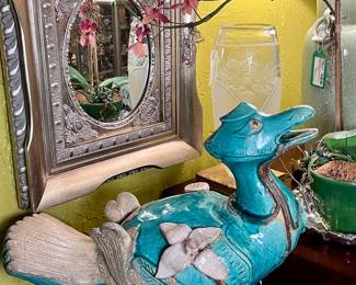 Chinese Majolica = Standing Duck