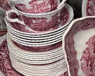 Mason's Vista Pink Ironstone China - 60% off