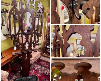 Antique Hall Tree