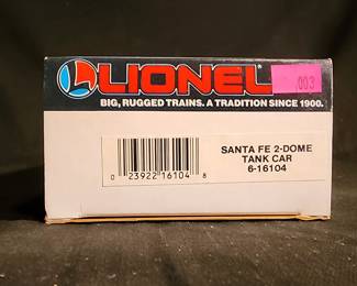 LOT 3 - SANTA FE 2 DOME TANK CAR 6-16104