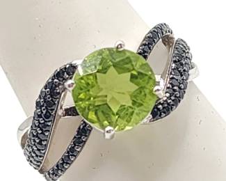 Peridot ring