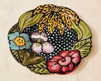 1980s art pottery 