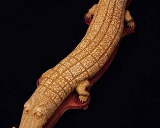 LARGE CHINESE CARVING