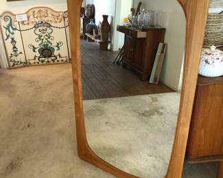 Large Danish MCM mirror