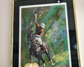 Mark King Serigraph, signed