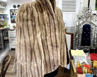 Fur Cape, Cecil Collision. So cool.