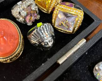 Really awesome vintage rings.