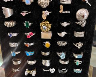 Sterling, gold filled, pearl, turquoise, 14k.