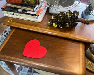Mid century modern nesting tables.  These would be 4 times the price somewhere else. 