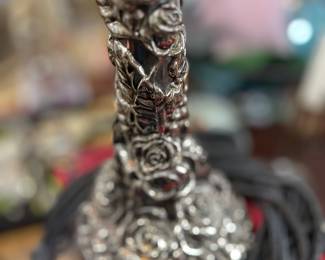 This vintage candlestick and amazing and priced to sell. 