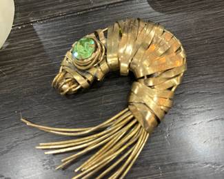 Prawn brooch anyone? Yes please.
