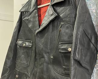 This is a 1940's Vintage Horsehide Leather Jacket that will blow your mind.  It's expensive, but worth it's weight in gold.