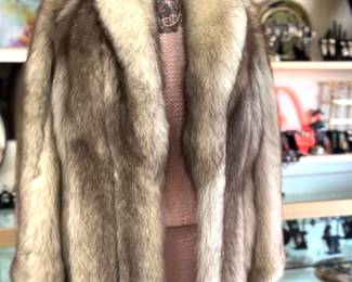 incredible vintage Fox fur. 