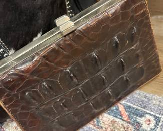 Alligator.  Extremely old.