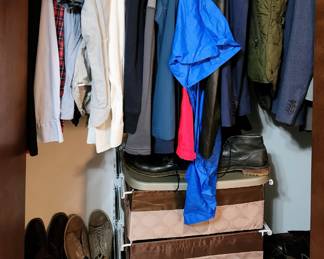 Various Men's Clothing,  Size Large Shirt, 34x32 Pants. 
 To include Pantagonia, Banana Republic, Cotopaxi, FJall Raven, Etc