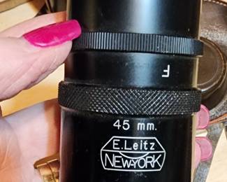 E. Leitz 45mm Lens