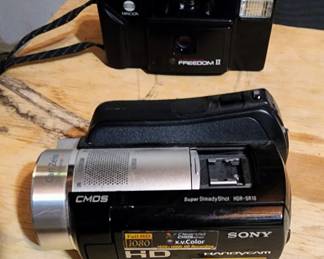 Freedom II Camera  and  Sony Full HD 1080 Handy Cam