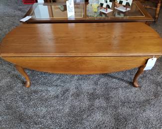 Oak Drop Leaf Table
