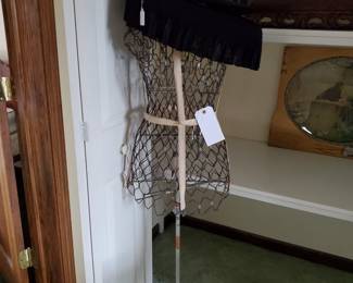 Dress Form Wearing a Hat