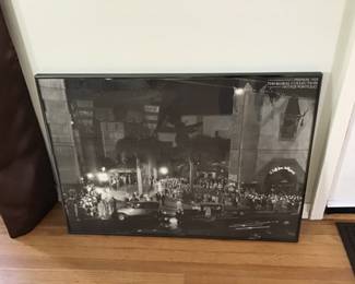 Rare, 1929 Academy Awards framed poster $40   Measures 27"W x 20"H