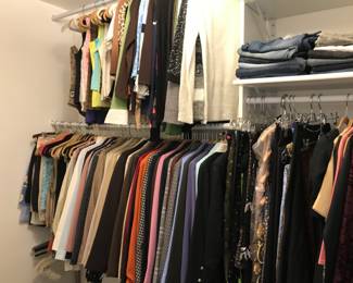 Tops, Pants and Skirts $5. Jeans and Dresses $10. Suits and Gowns $20. You can pick what you want.