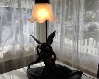 Cupid and Psyche Table Lamp $95