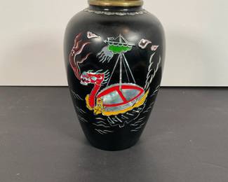 Dragon Ship Vase - Was present from ROK Army