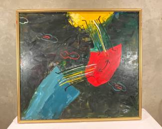 Russian Art - Oil on canvas by C Haymob