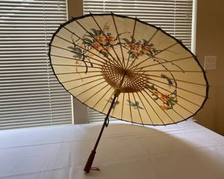 Vintage Japanese Paper Umbrella