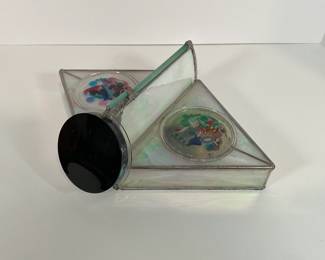 Slag glass Kaleidoscope by Sherry Moser