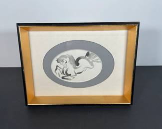 Japanese Brushstroke Horse