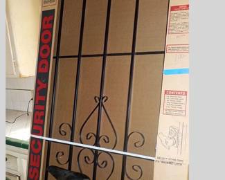 New Metal Security Door